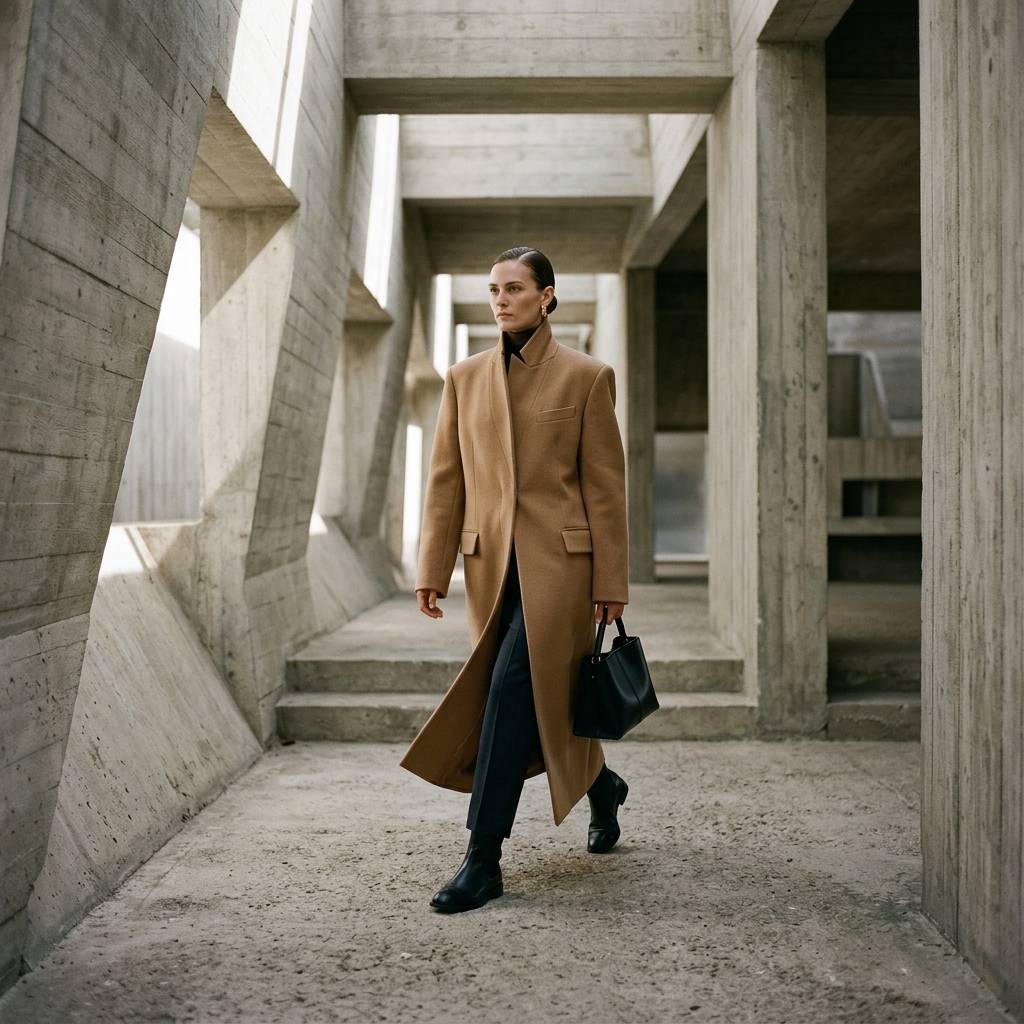 Structured Wool Coat